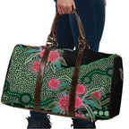 Australia Hakea Travel Bag Aussie Native Flowers Indigenous Art - Aussie Hoodie