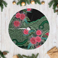 Australia Hakea Tree Skirt Aussie Native Flowers Indigenous Art - Aussie Hoodie