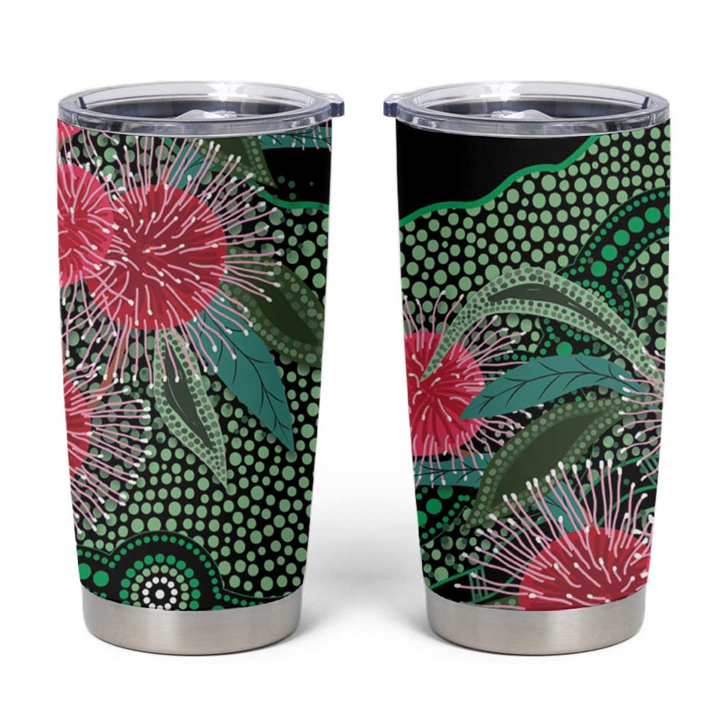 Australia Hakea Tumbler Cup Aussie Native Flowers Indigenous Art - Aussie Hoodie