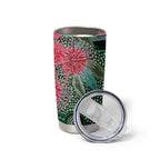 Australia Hakea Tumbler Cup Aussie Native Flowers Indigenous Art - Aussie Hoodie