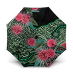 Australia Hakea Umbrella Aussie Native Flowers Indigenous Art - Aussie Hoodie