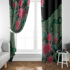 Australia Hakea Window Curtain Aussie Native Flowers Indigenous Art - Aussie Hoodie