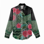 Australia Hakea Women Casual Shirt Aussie Native Flowers Indigenous Art - Aussie Hoodie