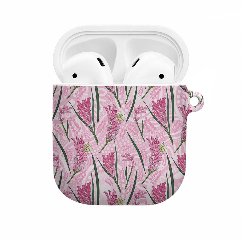 Australia Kangaroo Paws AirPods Case Aussie Native Flowers Indigenous Art - Aussie Hoodie