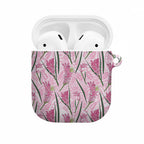 Australia Kangaroo Paws AirPods Case Aussie Native Flowers Indigenous Art - Aussie Hoodie
