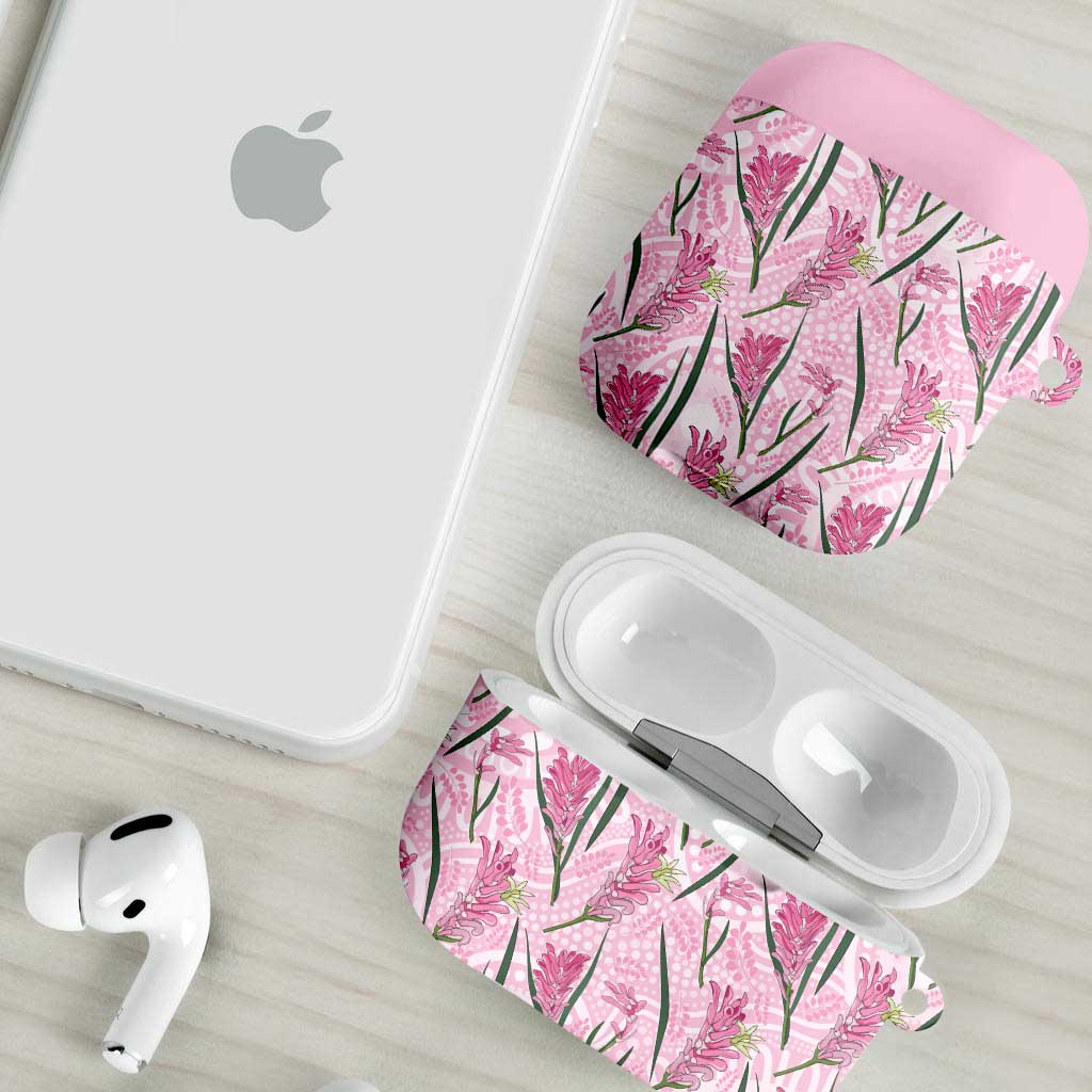 Australia Kangaroo Paws AirPods Case Aussie Native Flowers Indigenous Art - Aussie Hoodie