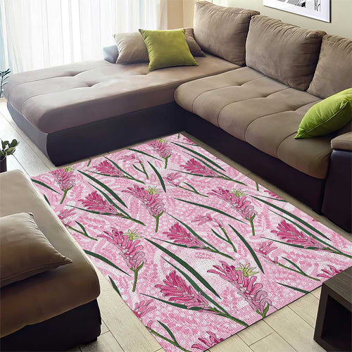 Australia Kangaroo Paws Area Rug Aussie Native Flowers Indigenous Art - Aussie Hoodie