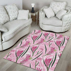 Australia Kangaroo Paws Area Rug Aussie Native Flowers Indigenous Art - Aussie Hoodie