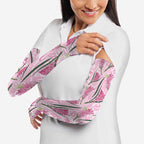 Australia Kangaroo Paws Arm Sleeves Aussie Native Flowers Indigenous Art - Aussie Hoodie