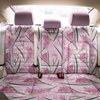 Australia Kangaroo Paws Back Car Seat Cover Aussie Native Flowers Indigenous Art - Aussie Hoodie