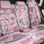 Australia Kangaroo Paws Back Car Seat Cover Aussie Native Flowers Indigenous Art - Aussie Hoodie