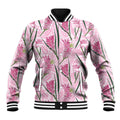 Australia Kangaroo Paws Baseball Jacket Aussie Native Flowers Indigenous Art - Aussie Hoodie