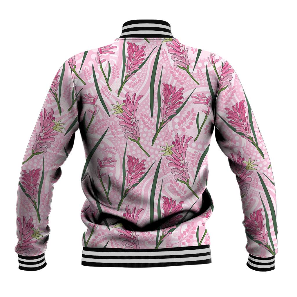 Australia Kangaroo Paws Baseball Jacket Aussie Native Flowers Indigenous Art - Aussie Hoodie