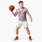 Australia Kangaroo Paws Basketball Jersey Aussie Native Flowers Indigenous Art - Aussie Hoodie