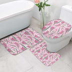 Australia Kangaroo Paws Bathroom Set Aussie Native Flowers Indigenous Art - Aussie Hoodie