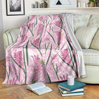 Australia Kangaroo Paws Blanket Aussie Native Flowers Indigenous Art - Aussie Hoodie