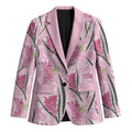 Australia Kangaroo Paws Blazer Aussie Native Flowers Indigenous Art - Aussie Hoodie