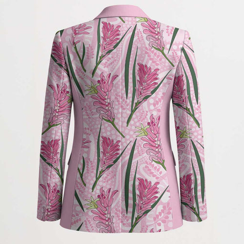 Australia Kangaroo Paws Blazer Aussie Native Flowers Indigenous Art - Aussie Hoodie