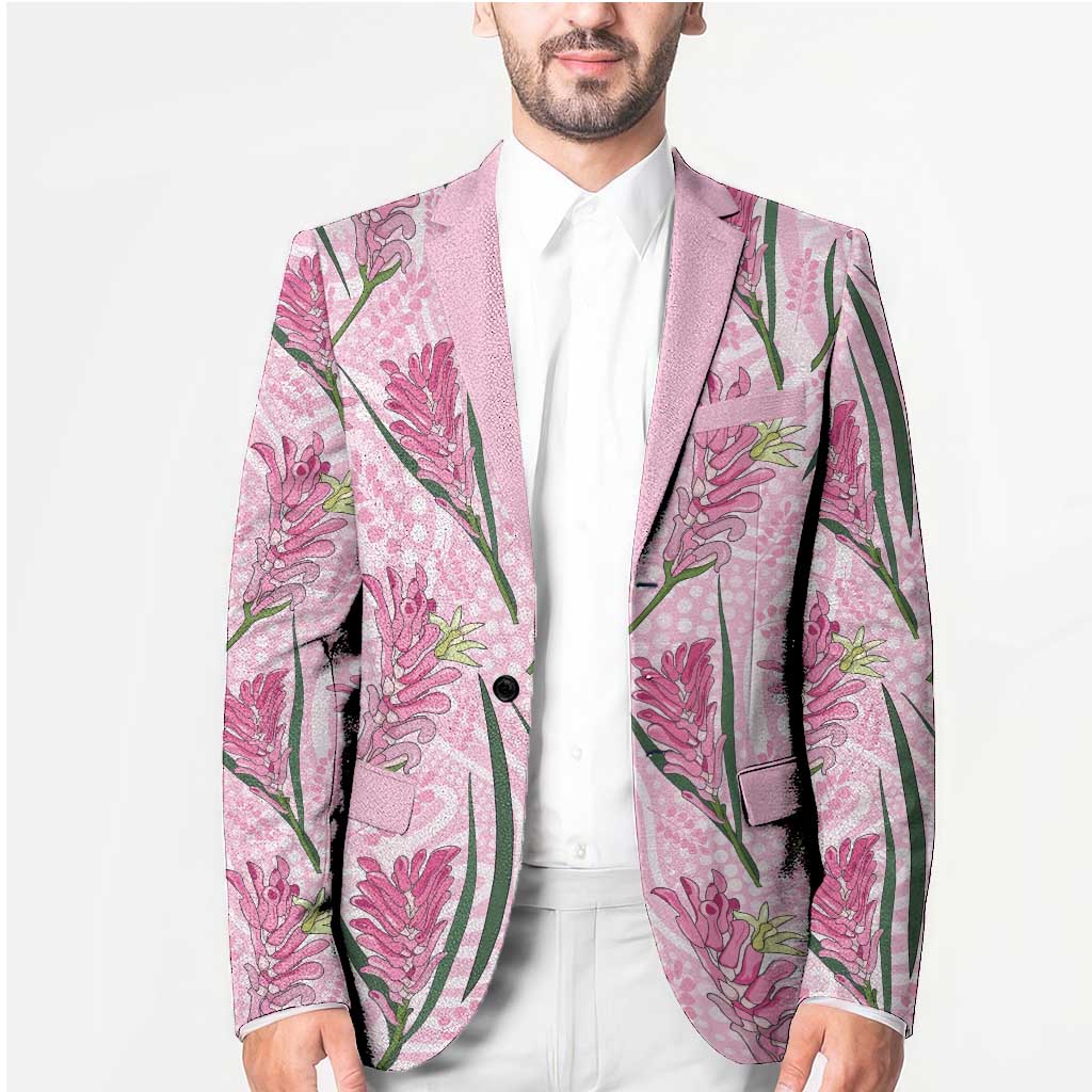 Australia Kangaroo Paws Blazer Aussie Native Flowers Indigenous Art - Aussie Hoodie