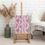 Australia Kangaroo Paws Canvas Wall Art Aussie Native Flowers Indigenous Art - Aussie Hoodie