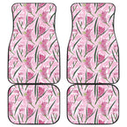 Australia Kangaroo Paws Car Mats Aussie Native Flowers Indigenous Art - Aussie Hoodie