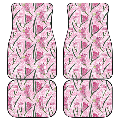 Australia Kangaroo Paws Car Mats Aussie Native Flowers Indigenous Art - Aussie Hoodie