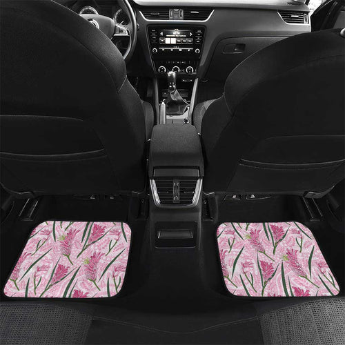 Australia Kangaroo Paws Car Mats Aussie Native Flowers Indigenous Art - Aussie Hoodie