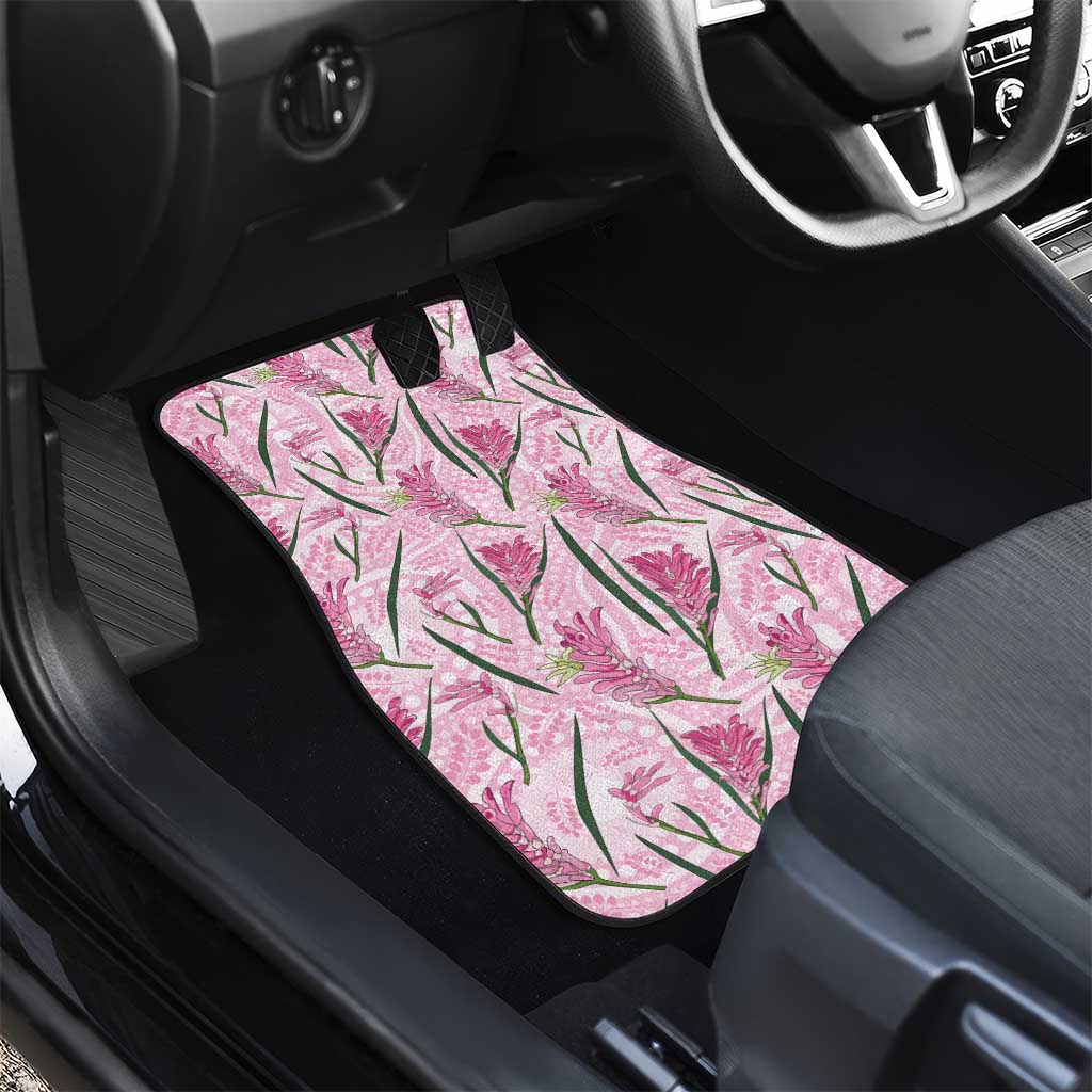 Australia Kangaroo Paws Car Mats Aussie Native Flowers Indigenous Art - Aussie Hoodie