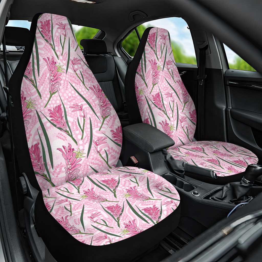 Australia Kangaroo Paws Car Seat Cover Aussie Native Flowers Indigenous Art - Aussie Hoodie
