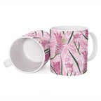 Australia Kangaroo Paws Ceramic Mug Aussie Native Flowers Indigenous Art - Aussie Hoodie