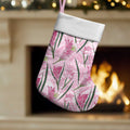 Australia Kangaroo Paws Christmas Stocking Aussie Native Flowers Indigenous Art - Aussie Hoodie