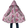 Australia Kangaroo Paws Cloak Aussie Native Flowers Indigenous Art - Aussie Hoodie