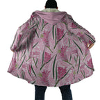 Australia Kangaroo Paws Cloak Aussie Native Flowers Indigenous Art - Aussie Hoodie