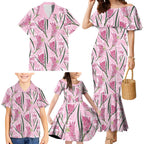 Australia Kangaroo Paws Family Matching Mermaid Dress and Hawaiian Shirt Aussie Native Flowers Indigenous Art - Aussie Hoodie