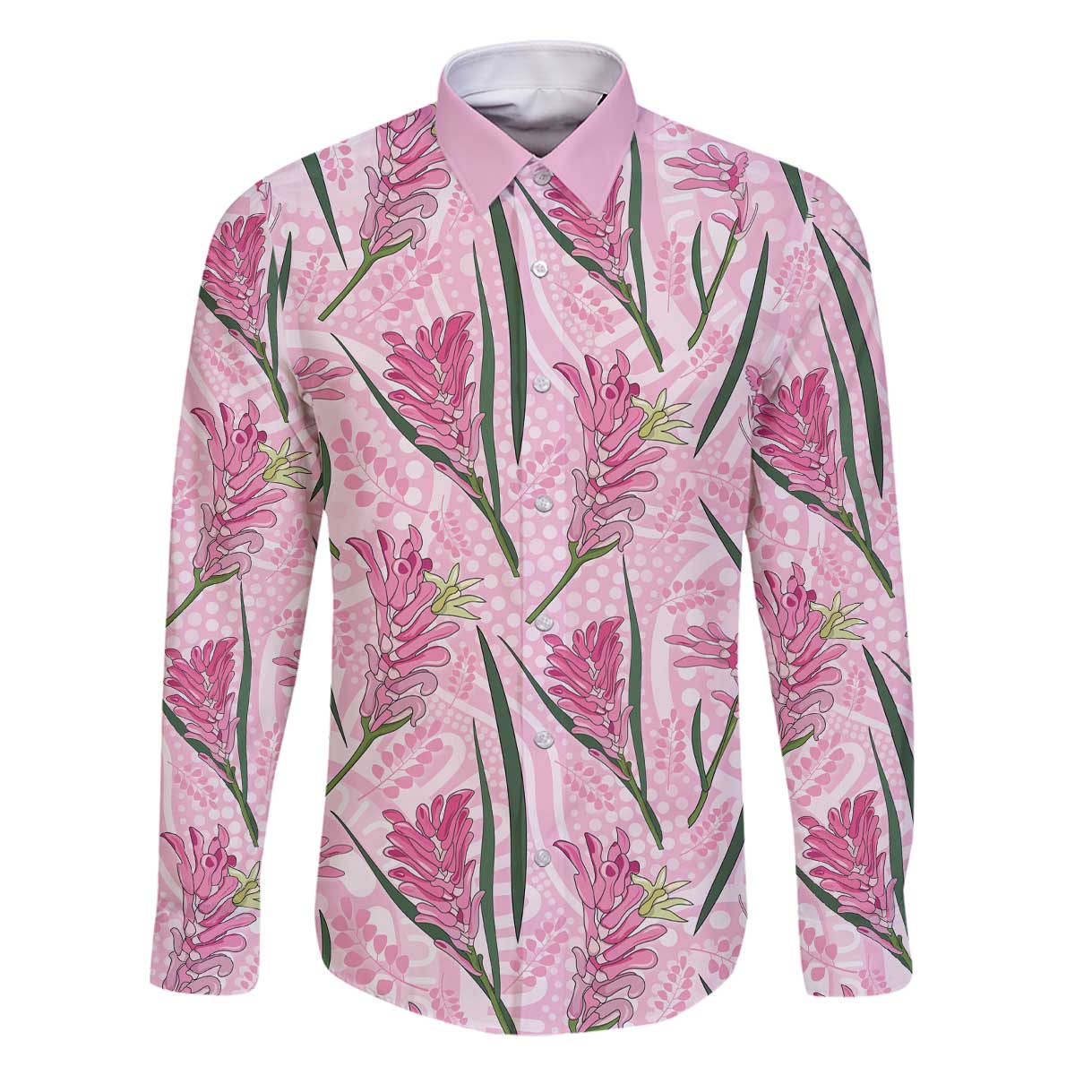 Australia Kangaroo Paws Family Matching Off The Shoulder Long Sleeve Dress and Hawaiian Shirt Aussie Native Flowers Indigenous Art - Aussie Hoodie