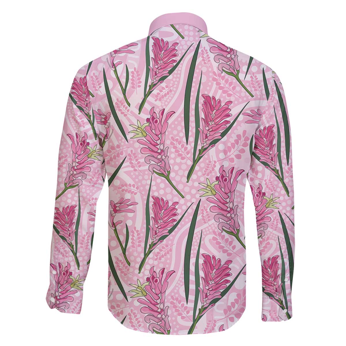 Australia Kangaroo Paws Family Matching Off The Shoulder Long Sleeve Dress and Hawaiian Shirt Aussie Native Flowers Indigenous Art - Aussie Hoodie