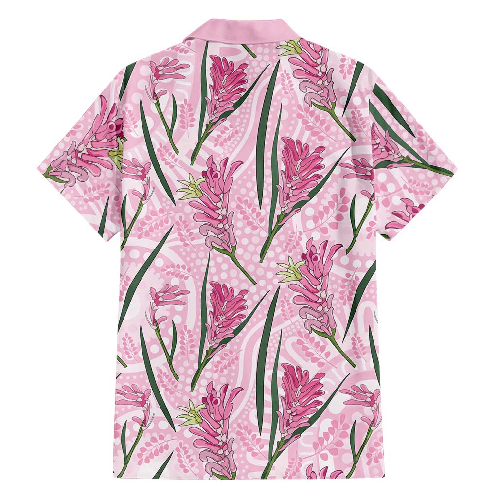 Australia Kangaroo Paws Family Matching Off Shoulder Short Dress and Hawaiian Shirt Aussie Native Flowers Indigenous Art - Aussie Hoodie