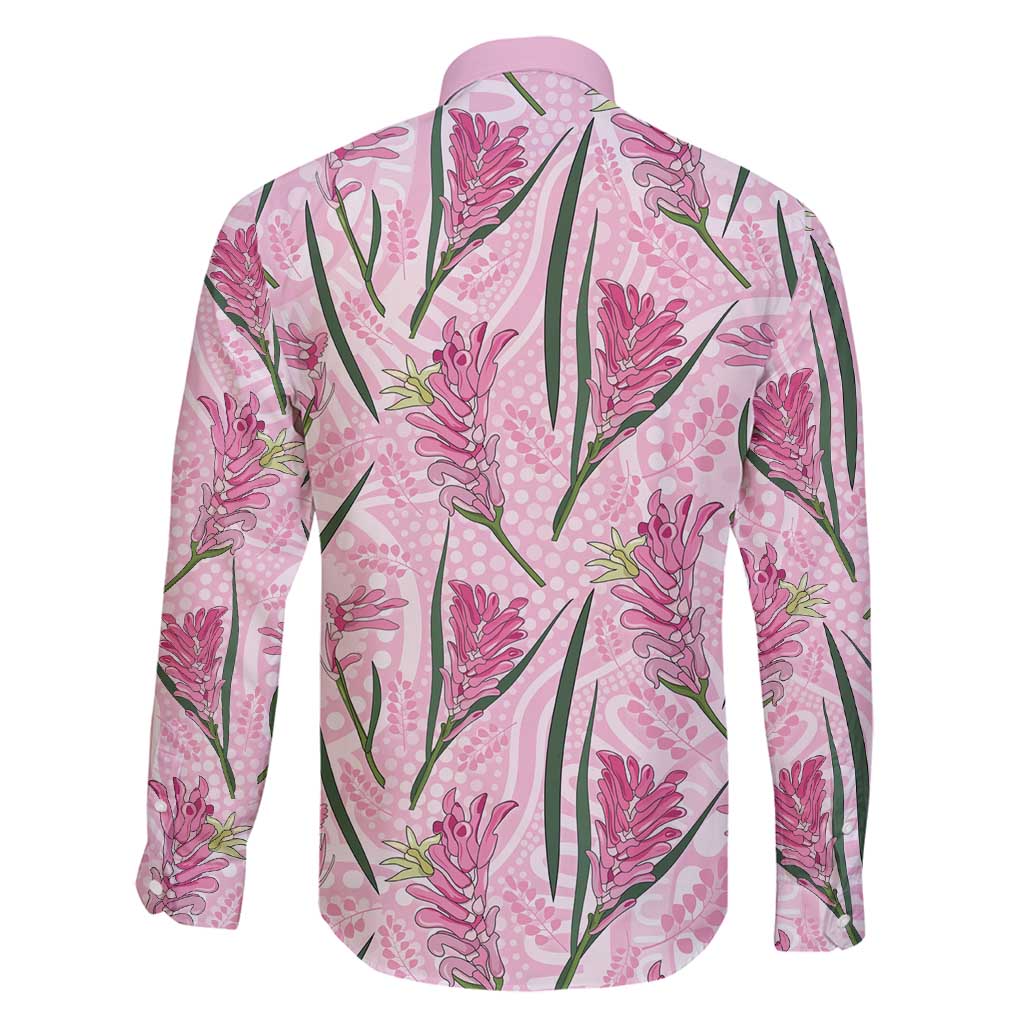 Australia Kangaroo Paws Family Matching Off Shoulder Short Dress and Hawaiian Shirt Aussie Native Flowers Indigenous Art - Aussie Hoodie