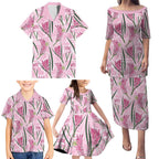 Australia Kangaroo Paws Family Matching Puletasi and Hawaiian Shirt Aussie Native Flowers Indigenous Art - Aussie Hoodie