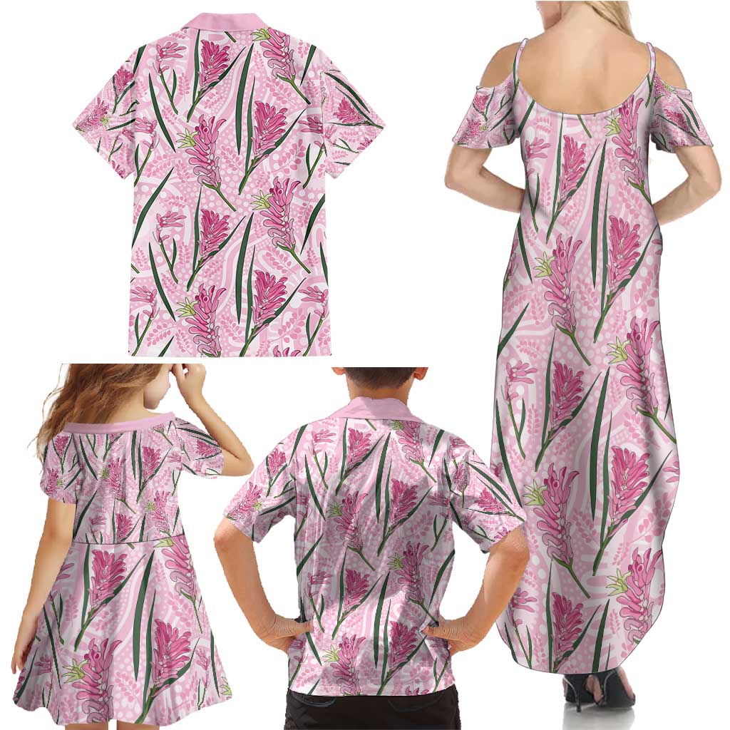 Australia Kangaroo Paws Family Matching Summer Maxi Dress and Hawaiian Shirt Aussie Native Flowers Indigenous Art - Aussie Hoodie