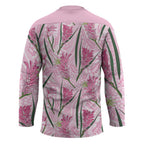 Australia Kangaroo Paws Hockey Jersey Aussie Native Flowers Indigenous Art - Aussie Hoodie
