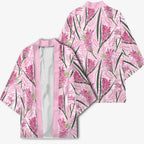 Australia Kangaroo Paws Kimono Aussie Native Flowers Indigenous Art - Aussie Hoodie