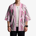 Australia Kangaroo Paws Kimono Aussie Native Flowers Indigenous Art - Aussie Hoodie