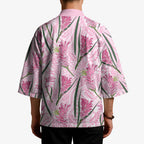 Australia Kangaroo Paws Kimono Aussie Native Flowers Indigenous Art - Aussie Hoodie