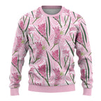 Australia Kangaroo Paws Ugly Christmas Sweater Aussie Native Flowers Indigenous Art - Aussie Hoodie