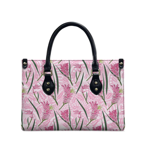 Australia Kangaroo Paws Leather Bag Aussie Native Flowers Indigenous Art - Aussie Hoodie