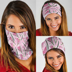 Australia Kangaroo Paws Neck Gaiter Aussie Native Flowers Indigenous Art - Aussie Hoodie