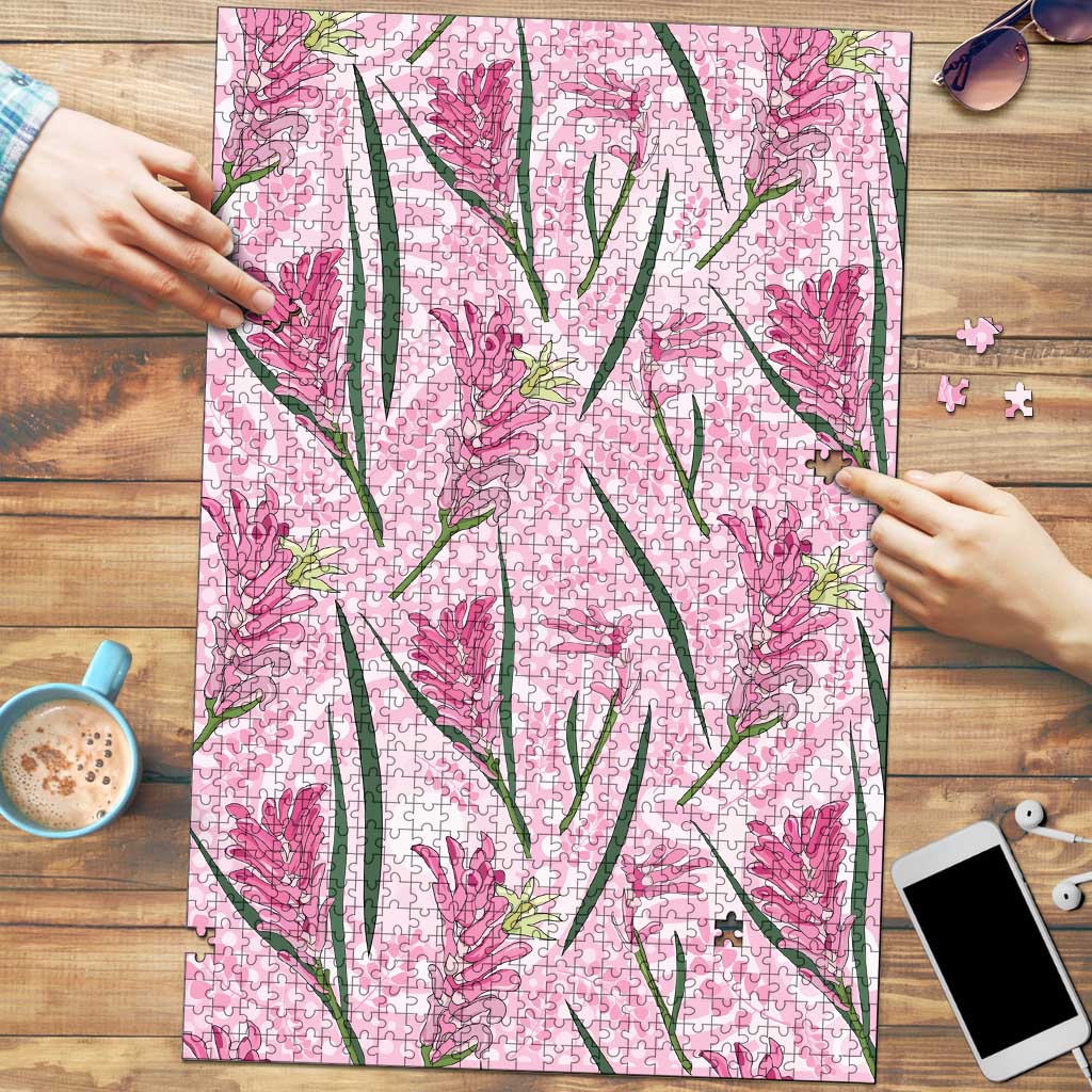 Australia Kangaroo Paws Puzzle Aussie Native Flowers Indigenous Art - Aussie Hoodie