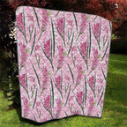 Australia Kangaroo Paws Quilt Aussie Native Flowers Indigenous Art - Aussie Hoodie