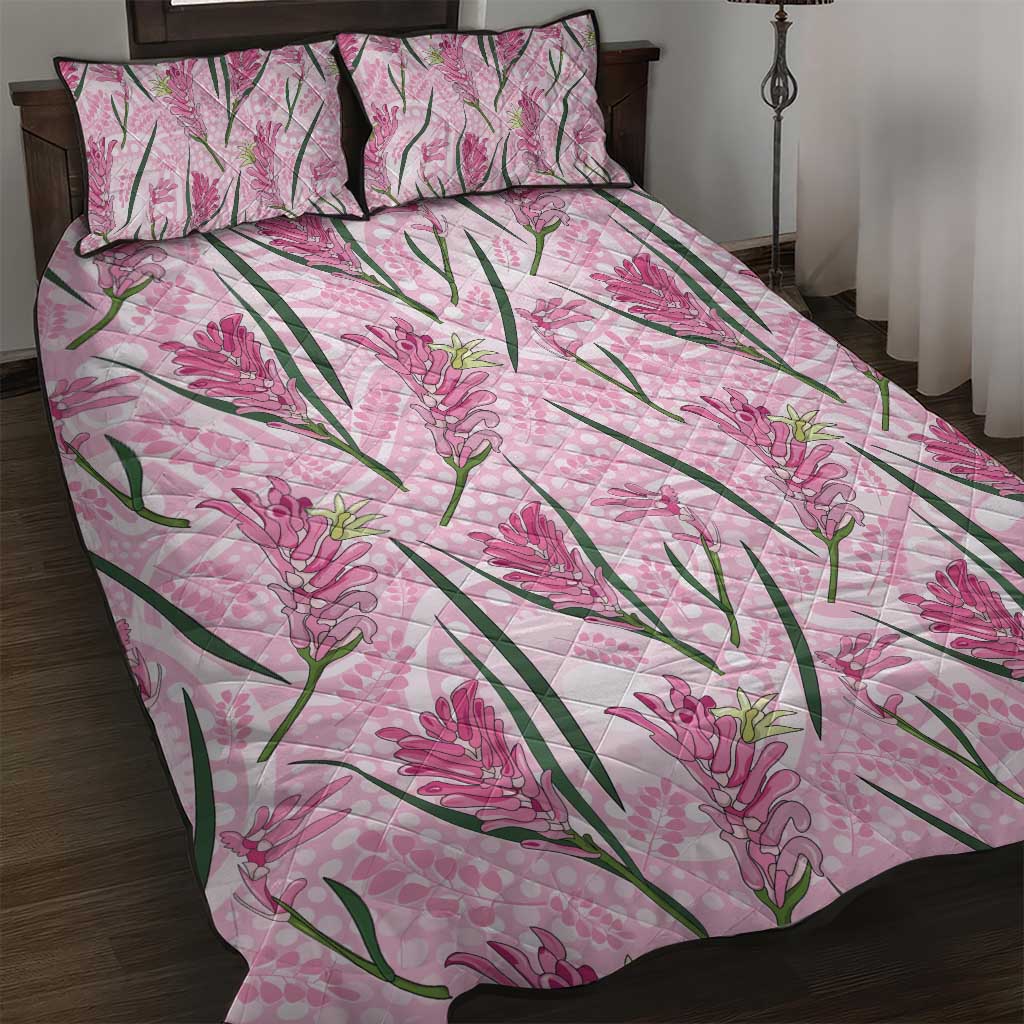 Australia Kangaroo Paws Quilt Bed Set Aussie Native Flowers Indigenous Art - Aussie Hoodie